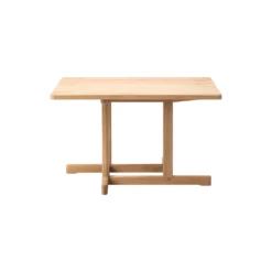 BM80 Mogensen Coffee Table 90x90 cm, lysolieret eg