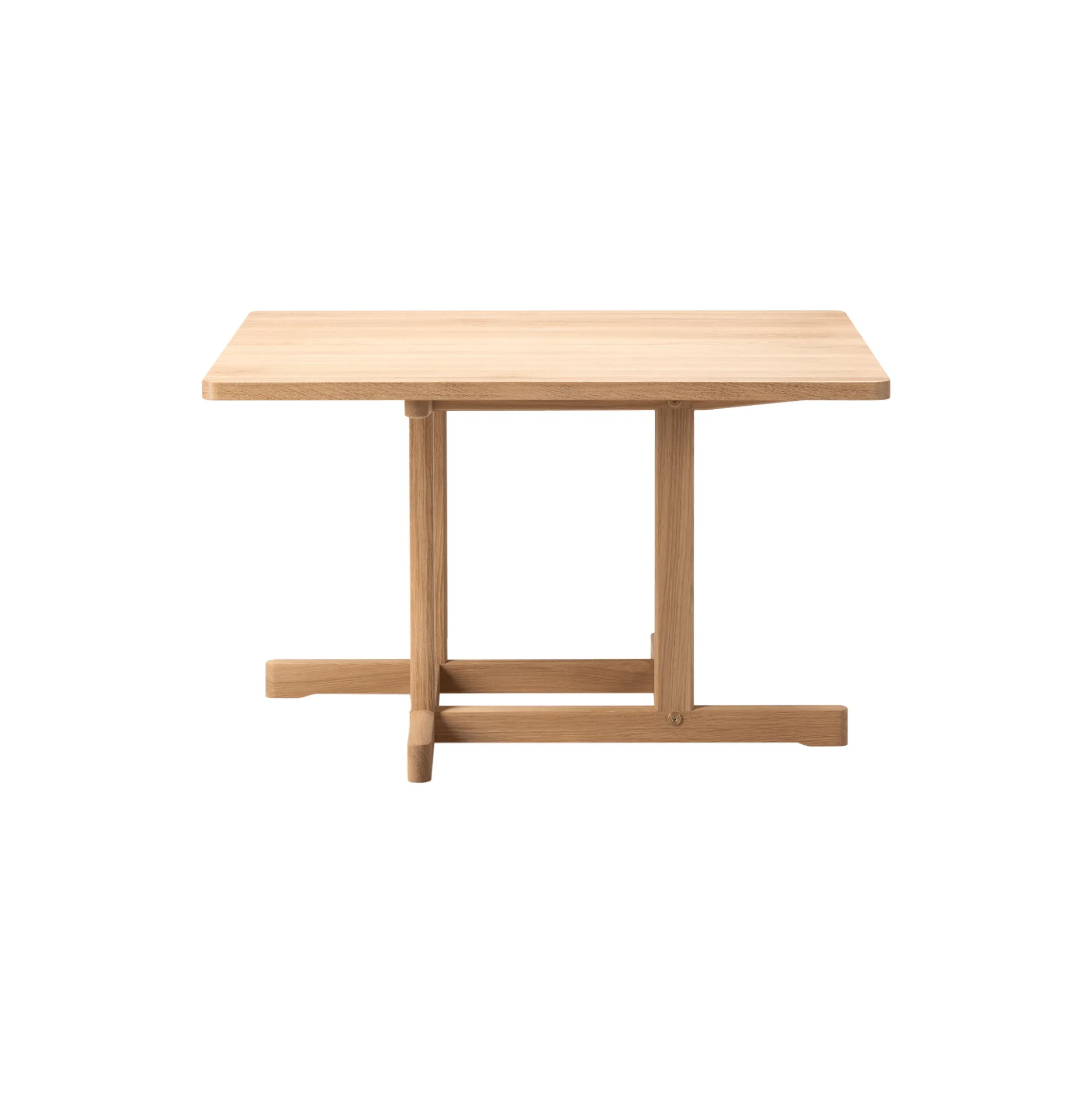 BM80 Mogensen Coffee Table 90x90 cm, lysolieret eg