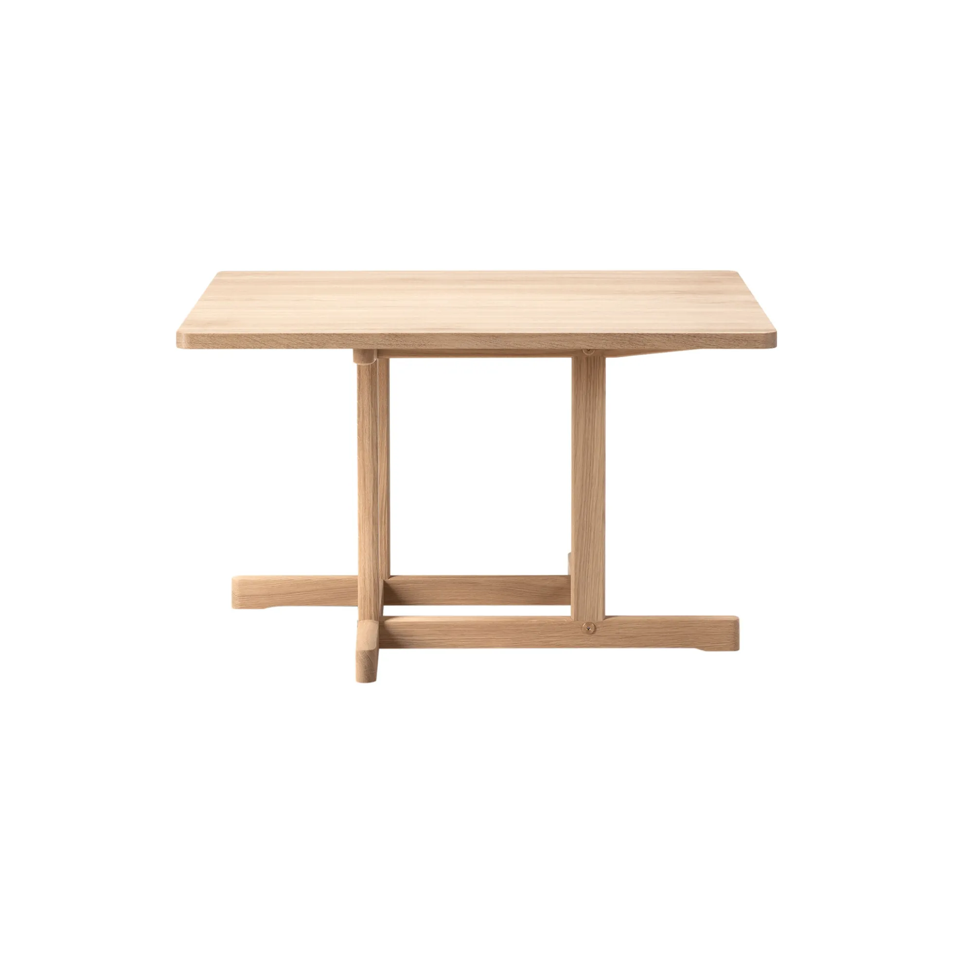 BM80 Mogensen Coffee Table 90x90 cm, sæbebehandlet eg