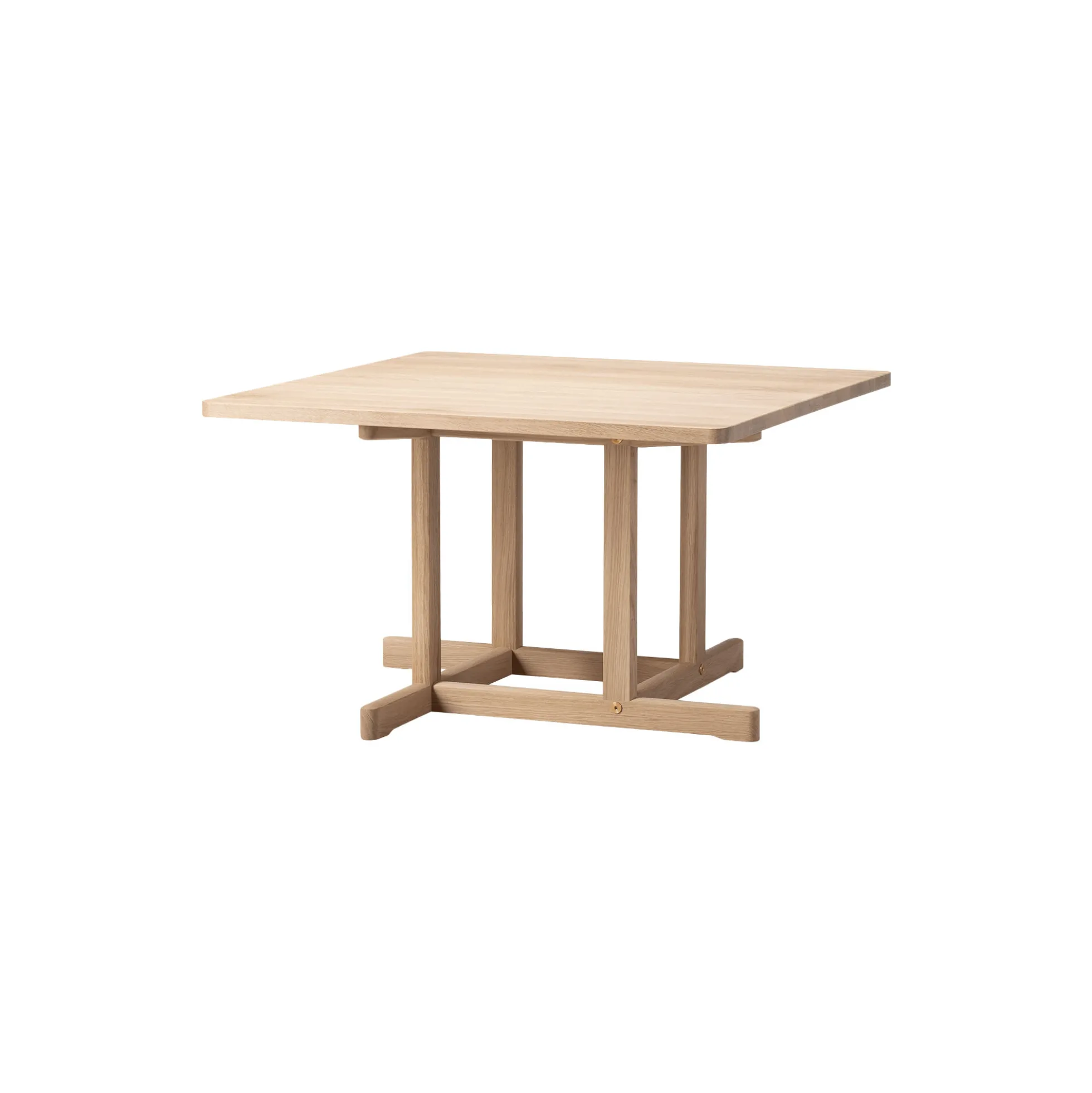 BM80 Mogensen Coffee Table 90x90 cm, sæbebehandlet eg