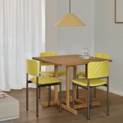 BM80 Mogensen Shaker Table 90x90 cm, lysolieret eg