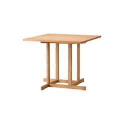 BM80 Mogensen Shaker Table 90x90 cm, olieret eg