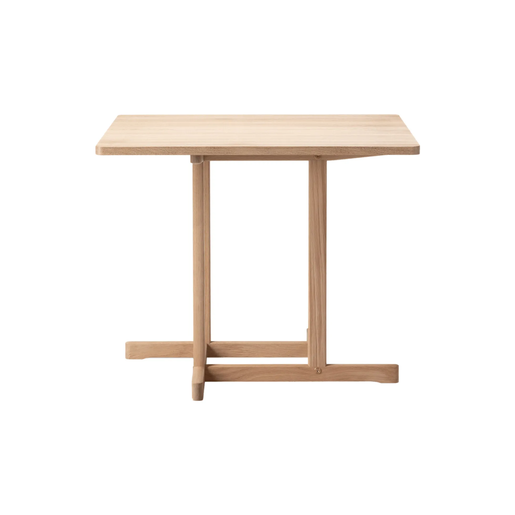BM80 Mogensen Shaker Table 90x90 cm, sæbebehandlet eg