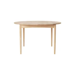 BM0121 spisebord, sæbebehandlet eg
