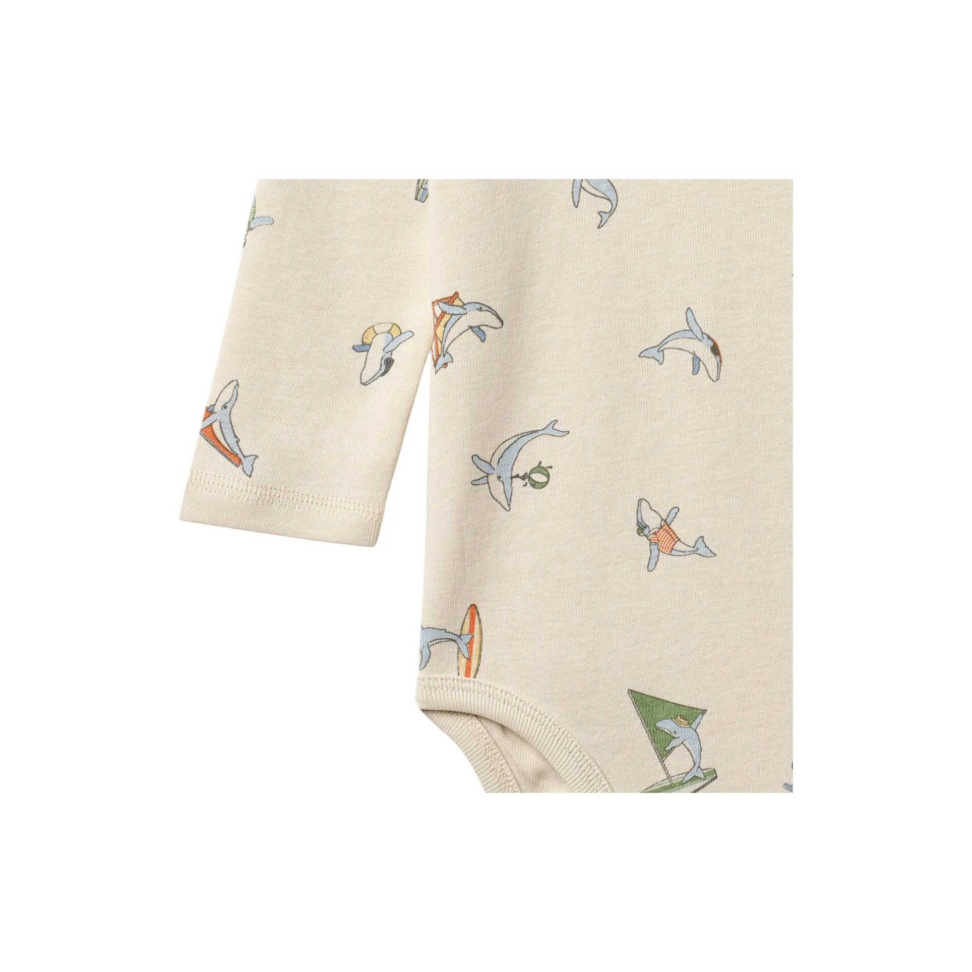 Body L/S Freddie, whale friends