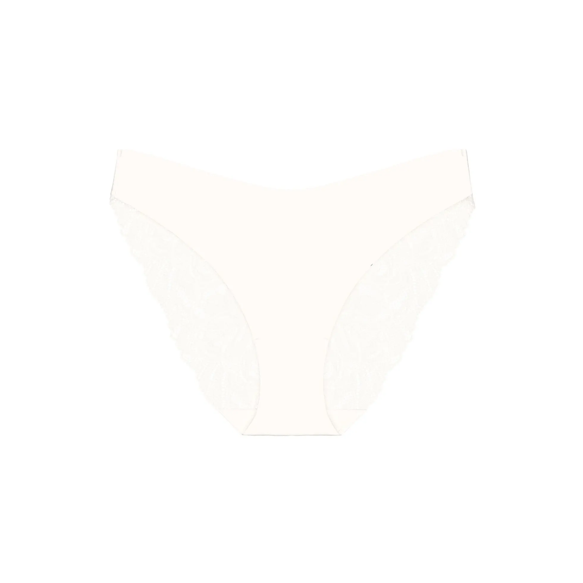 Body Make-Up Illusion Lace Highleg Tai, ecru white