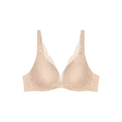 Body Make-Up Illusion Lace WP Bra, nude beige