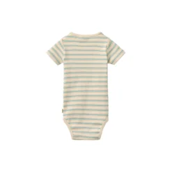Body S/S Edvald, spring lake stripe