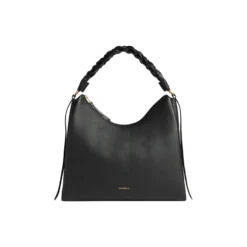 Boheme Grana Double Handbag, noir/cognac