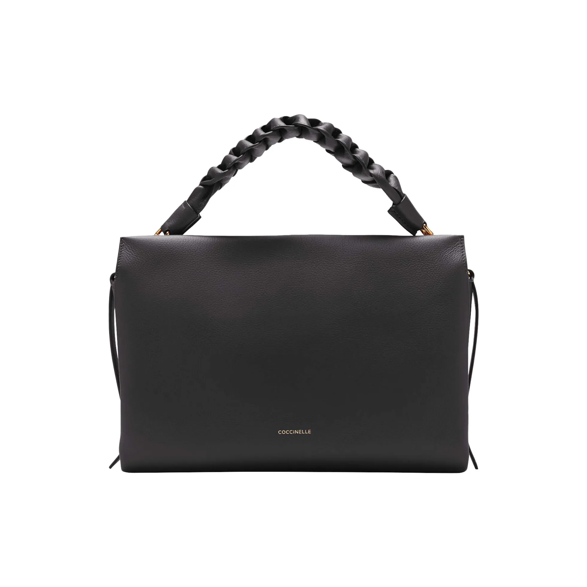 Boheme Grana Double Handbag, noir/cuir