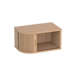 BPS129 Bedside Left/Right, oiled oak