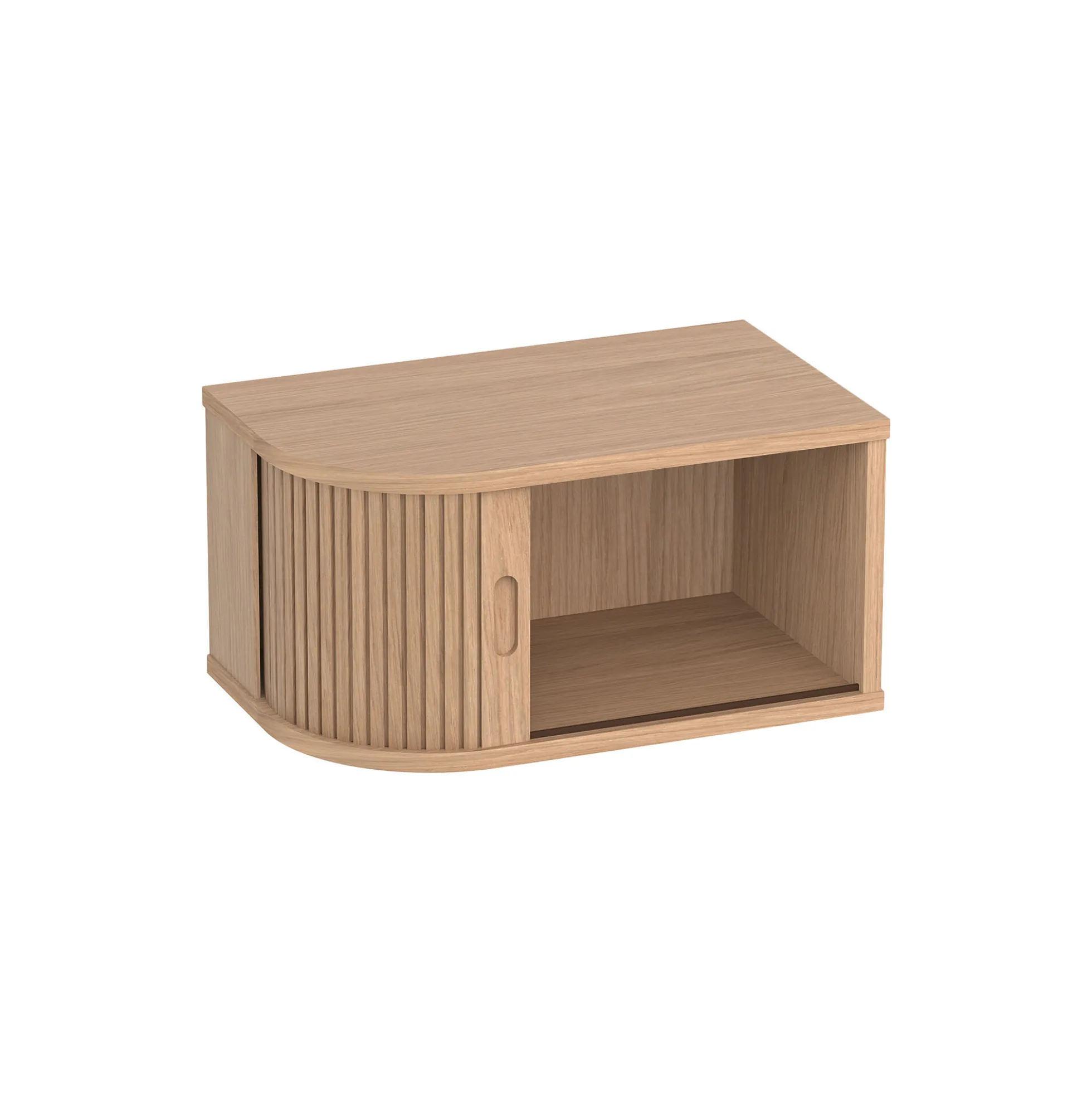 BPS129 Bedside Left/Right, oiled oak