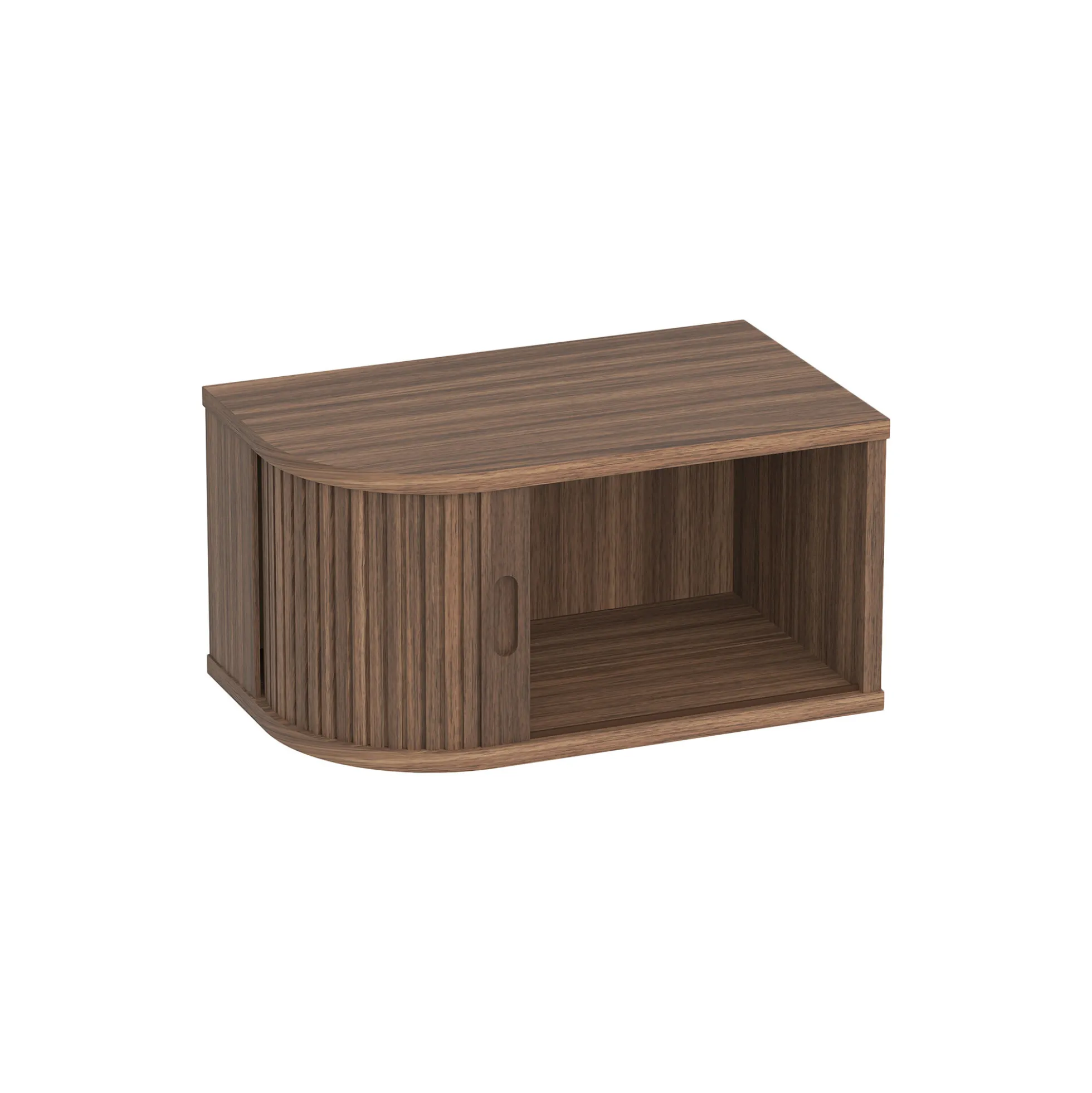 BPS129 Bedside Left/Right, oiled walnut