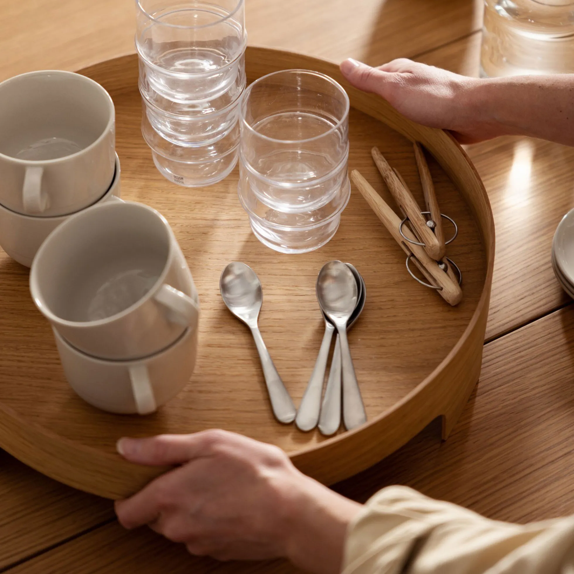 Bridge Tray, oak
