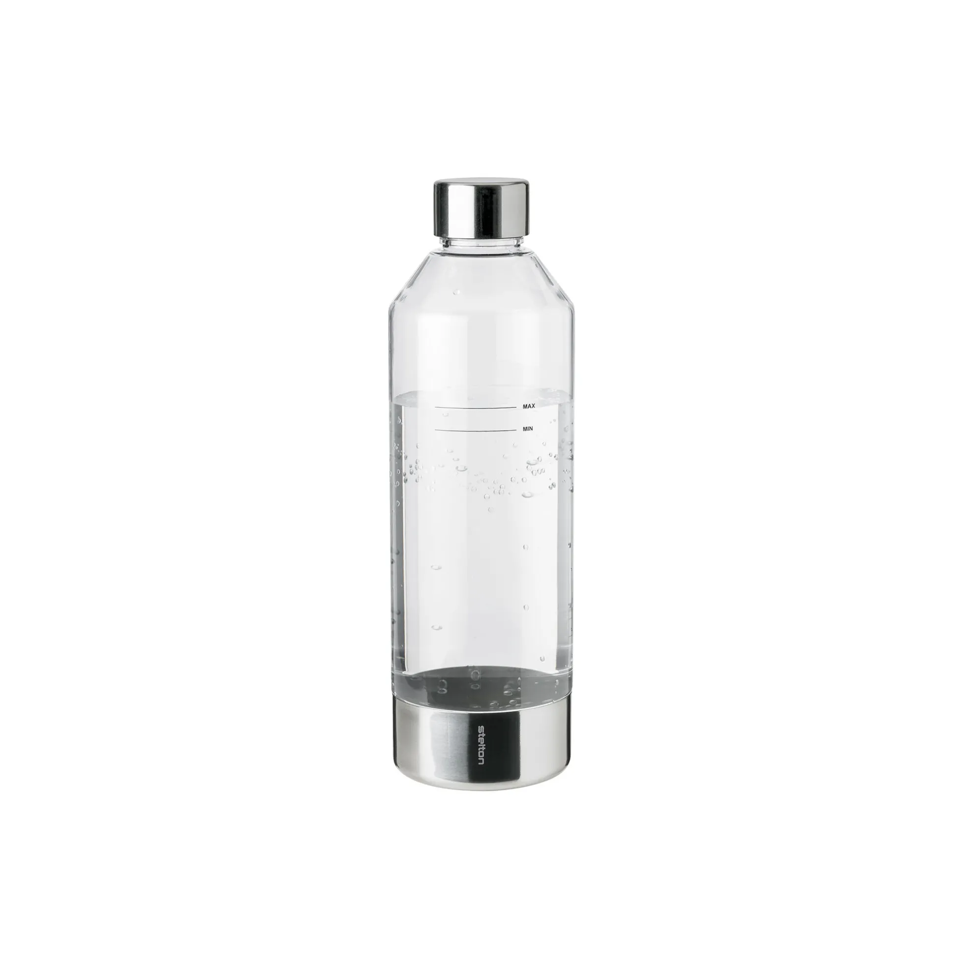 Brus flaske til kulsyremaskine, clear/steel
