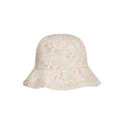 Bucket Hat in Liberty Fabric, double cream