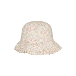 Bucket Hat in Liberty Fabric, double cream