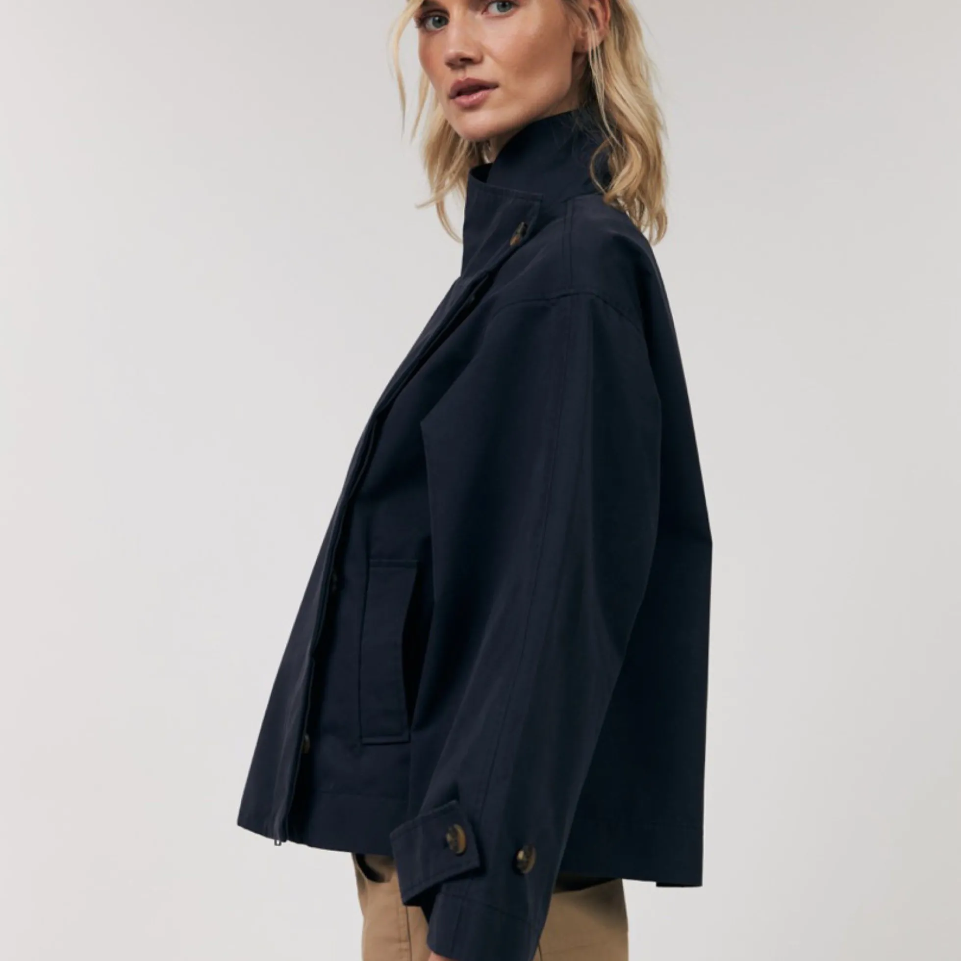 BulgariaLL Jacket LS, dark navy