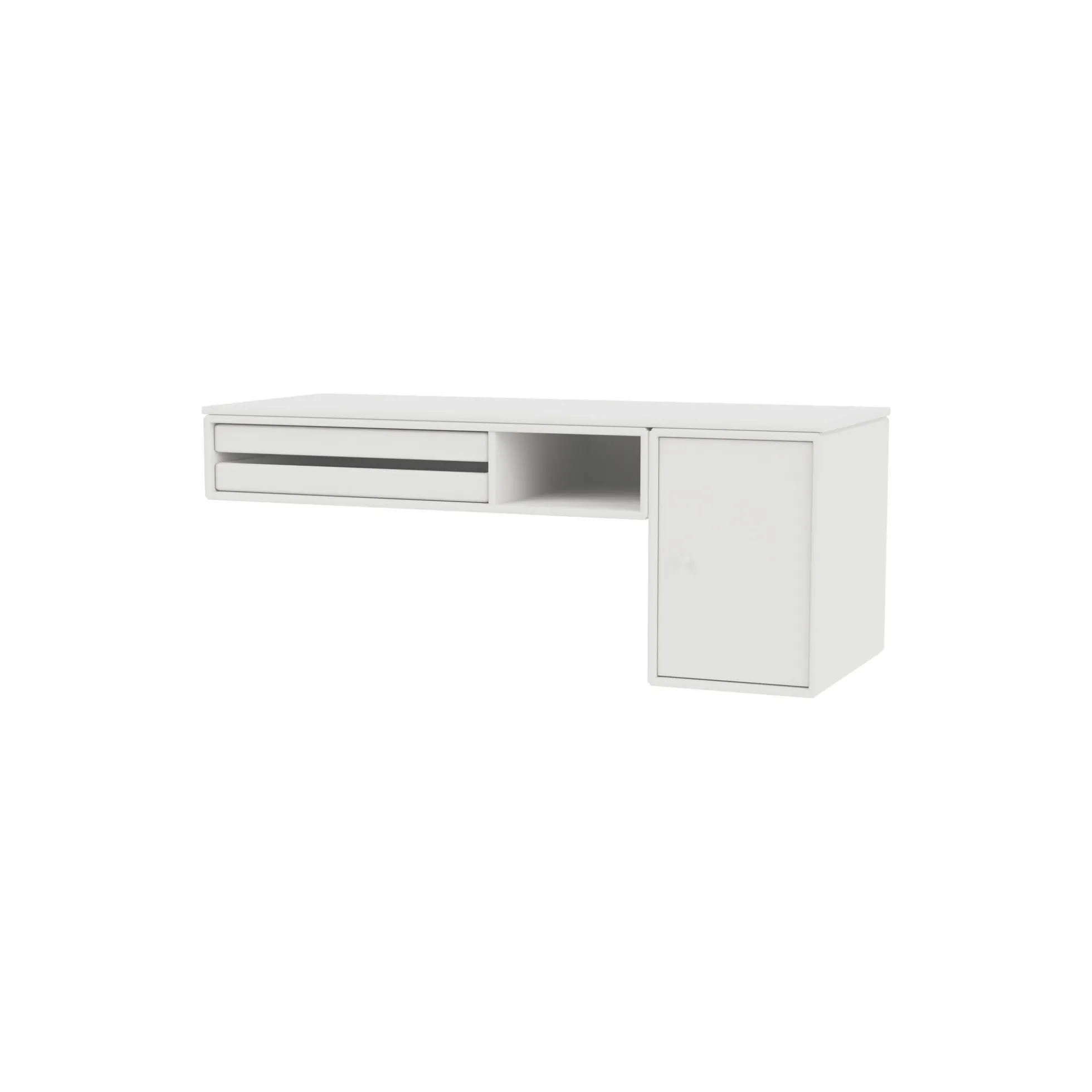 BUREAU skrivebord, 01 white