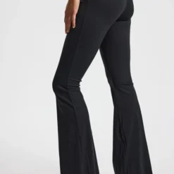 Butter Soft Flare Tights All day, black