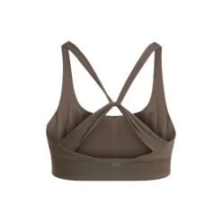 Butter Soft Sports Bra Seinna, dark brown