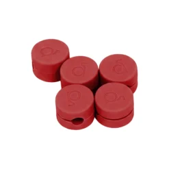 Cable Clips, burnin' red