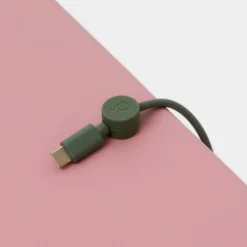 Cable Clips, mossy green