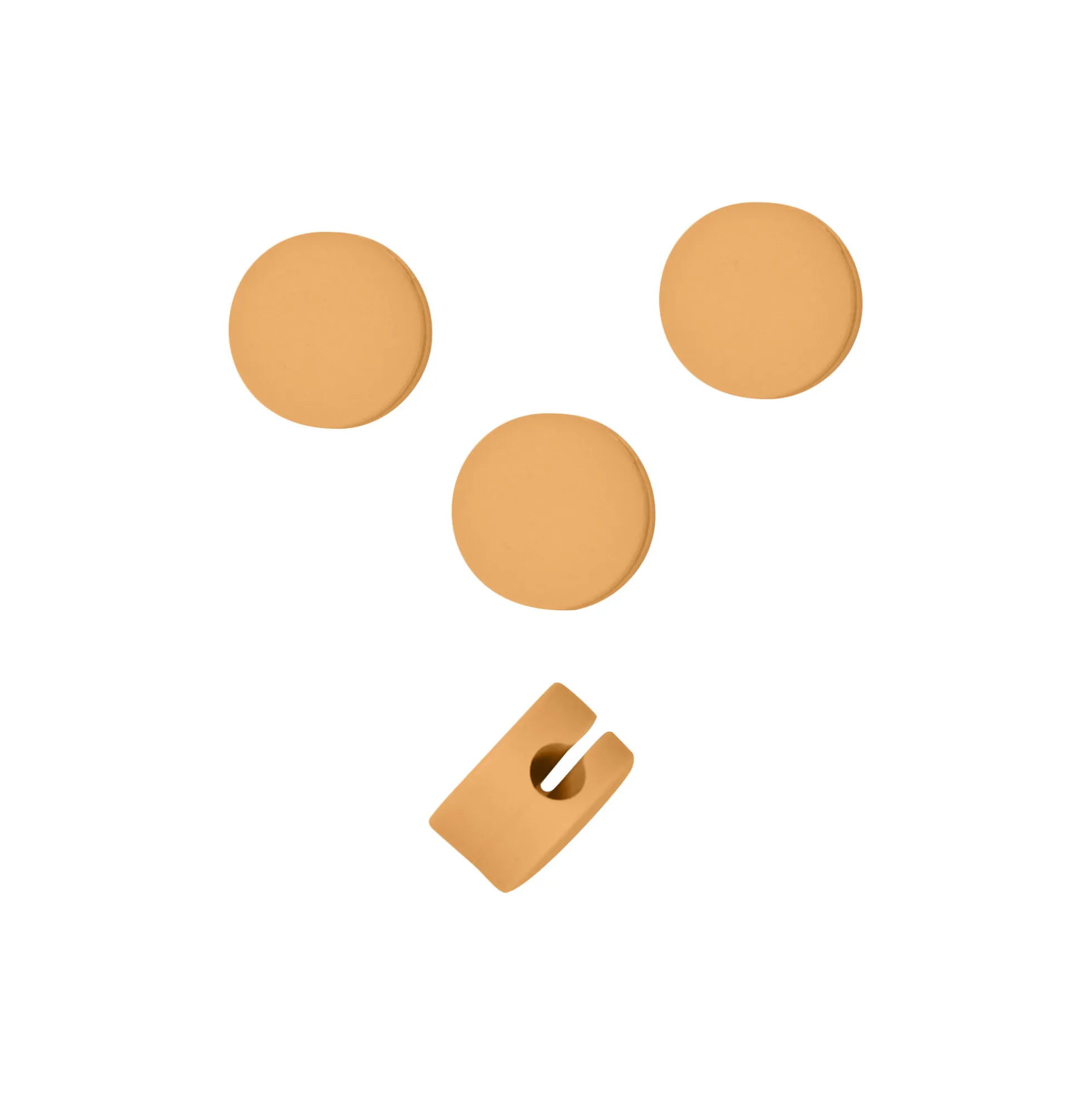 Cable Dots, apricot