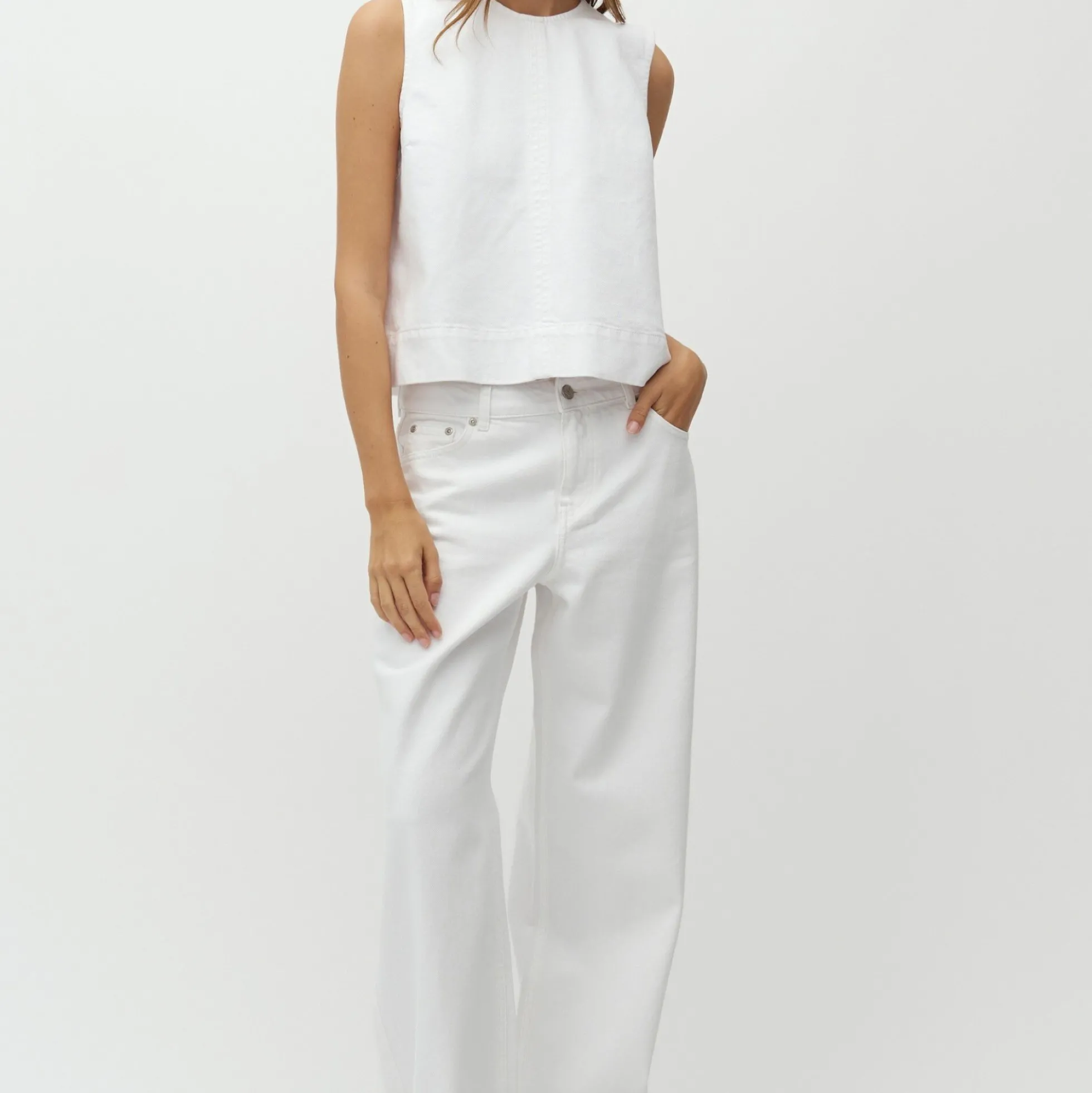 Cadian-M Jeans, white