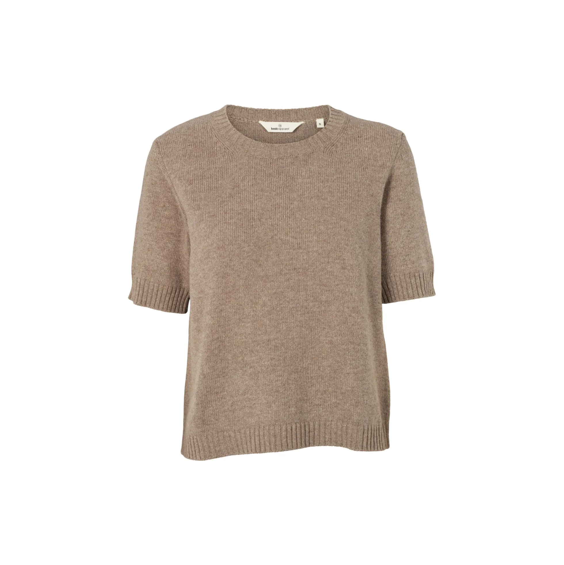 Cady SS O-neck, greige
