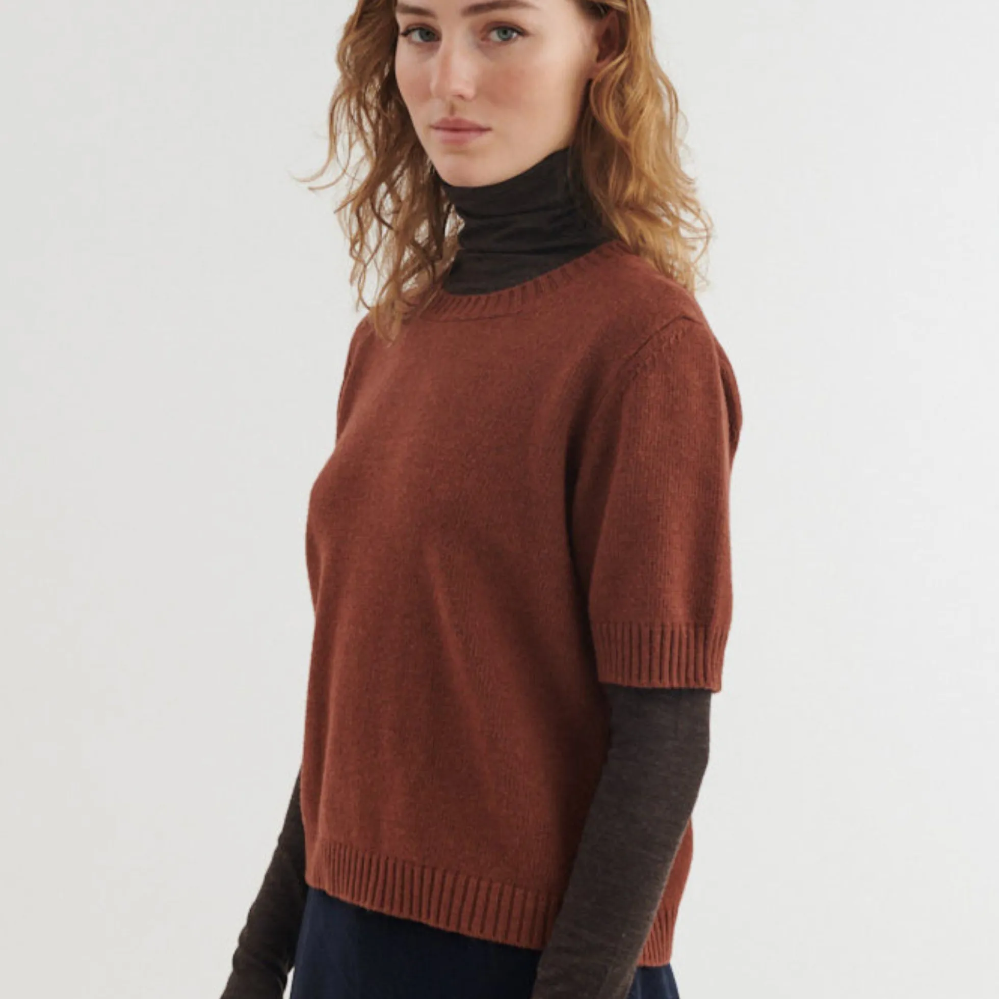 Cady SS O-neck, tortoise shell