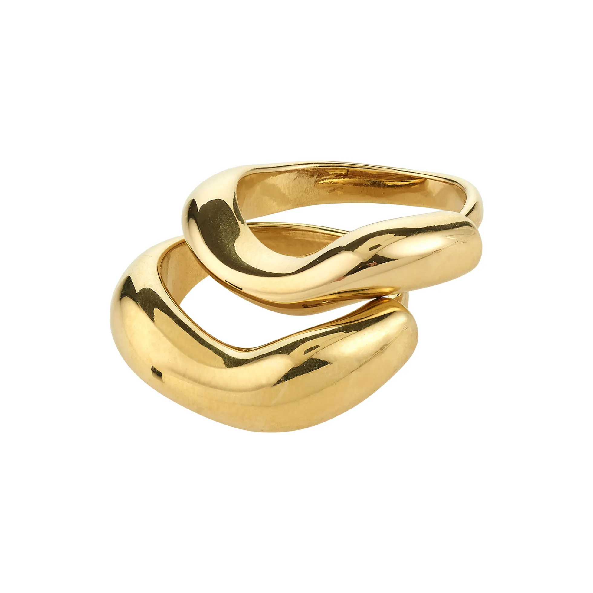 CALLAWAY ringe 2-i-1 sæt, guldbelagt