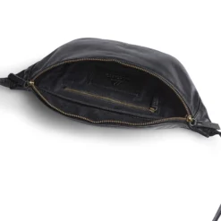 CamdenMBG Bum Bag Soft Vintage, black w/br. gold