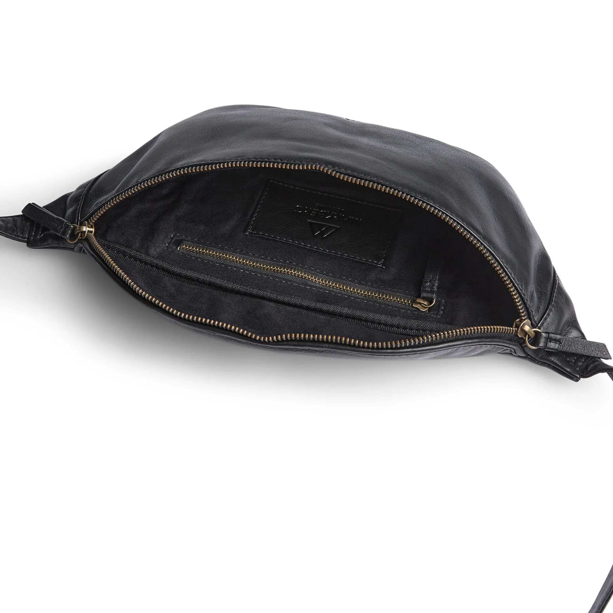 CamdenMBG Bum Bag Soft Vintage, black w/br. gold