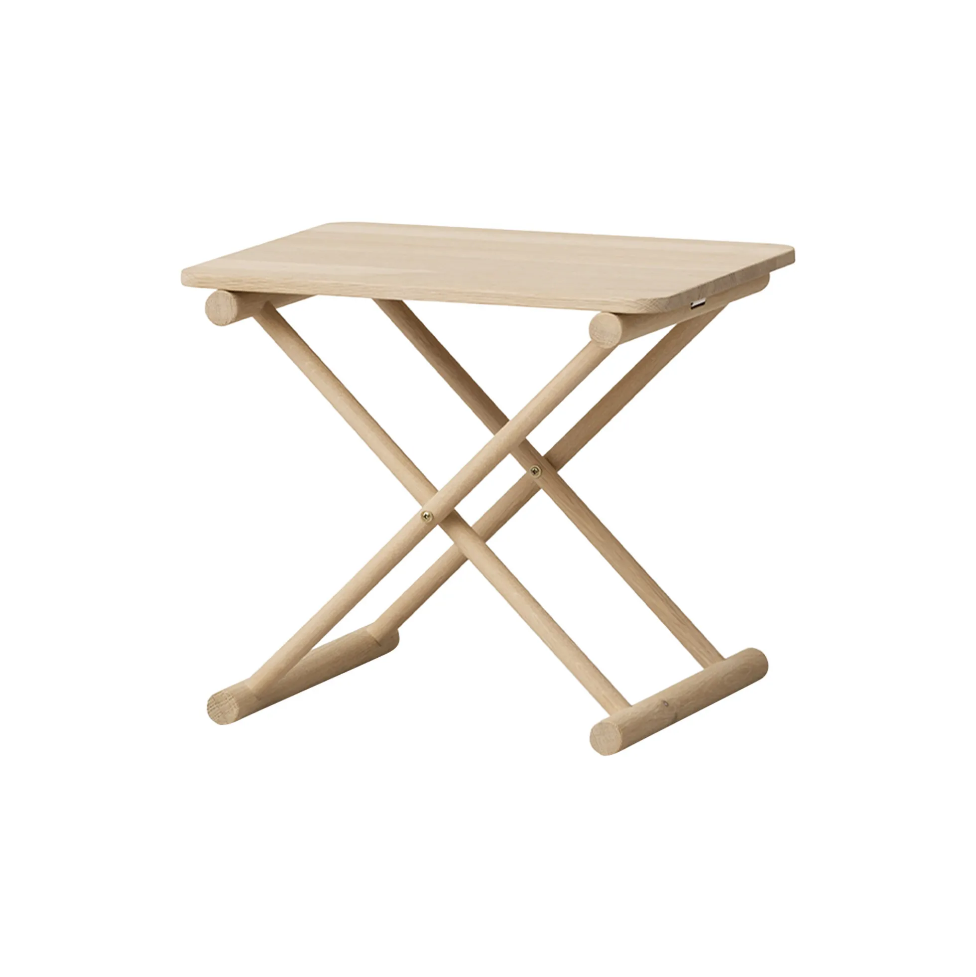 Camp sengebord lavt, eg