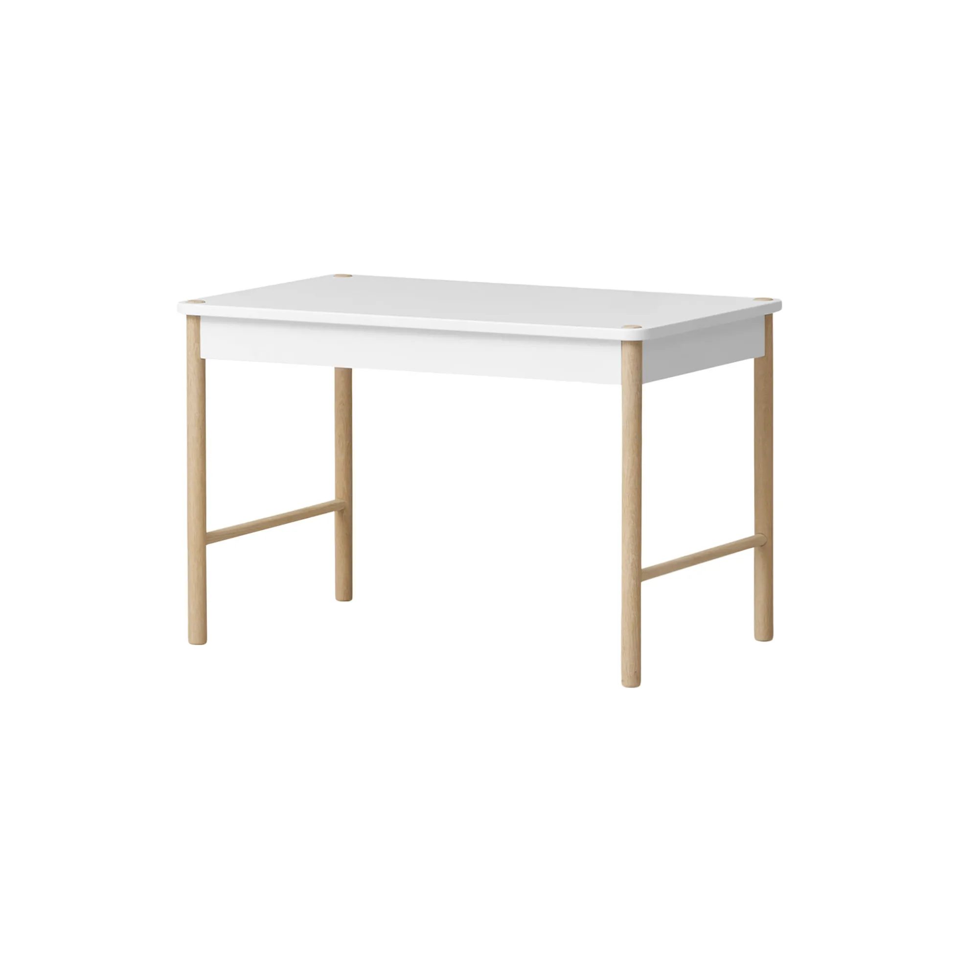 Camp toddler legebord, hvid/eg