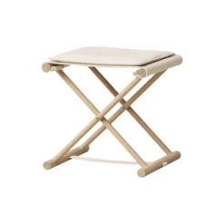 Camp toddler taburet, eg/ufarvet