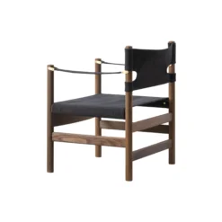 Canvas 21 Chair, olieret røget eg/sort canvas