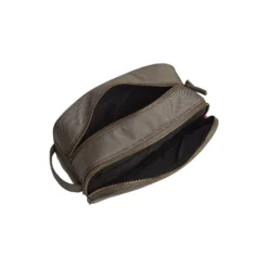 CareMBG Toiletry Bag Recycled, walnut w/gold