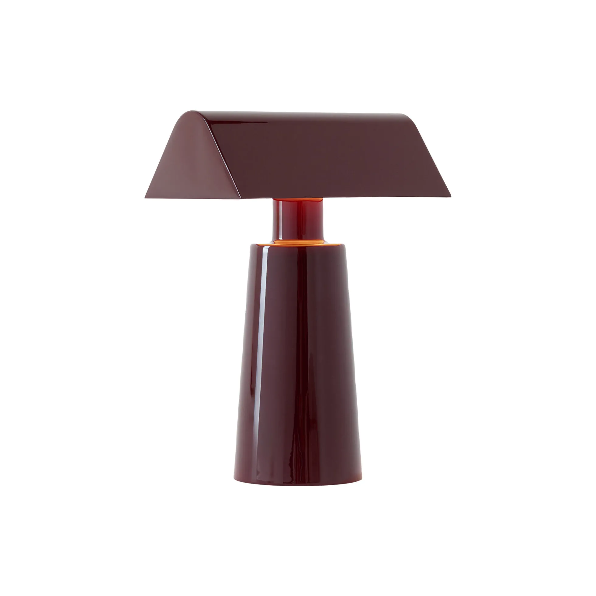 Caret MF1 Portable bordlampe, dark burgundy