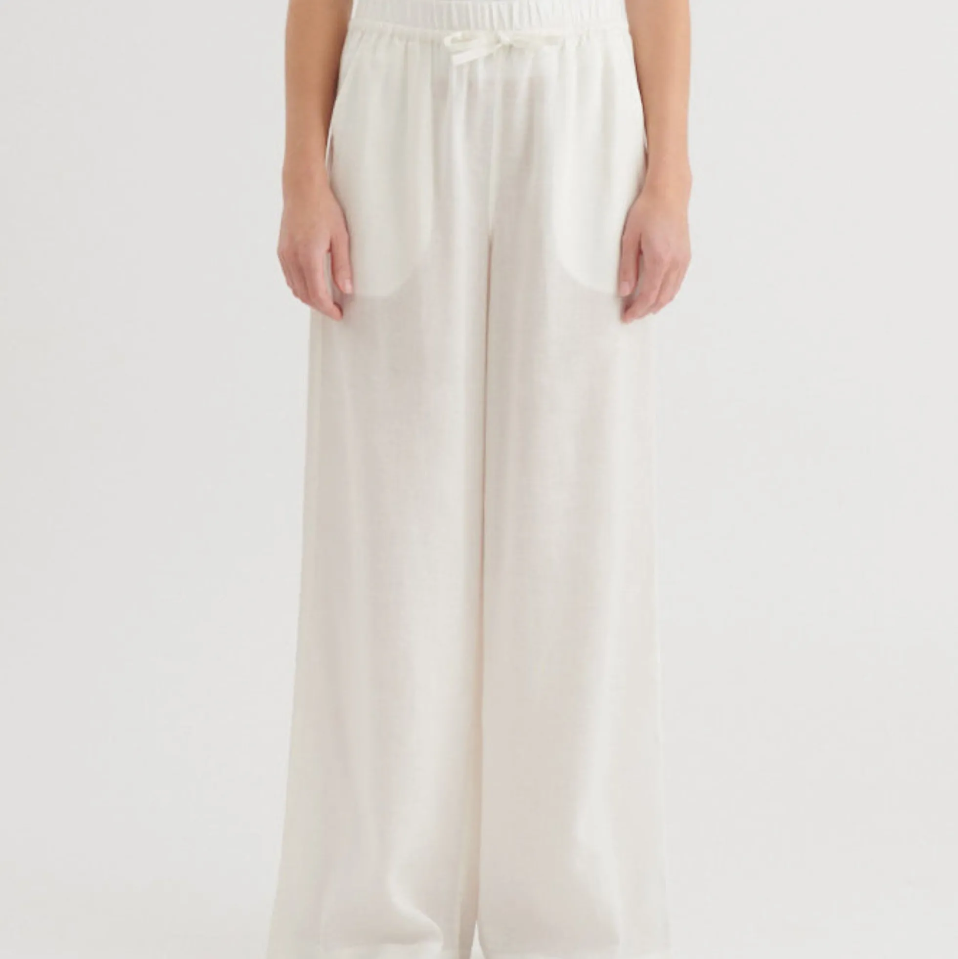 Carina Pants, bright white