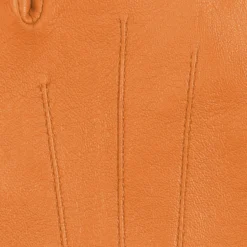Carla læderhandske, apricot