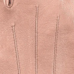 Carla læderhandske, sand