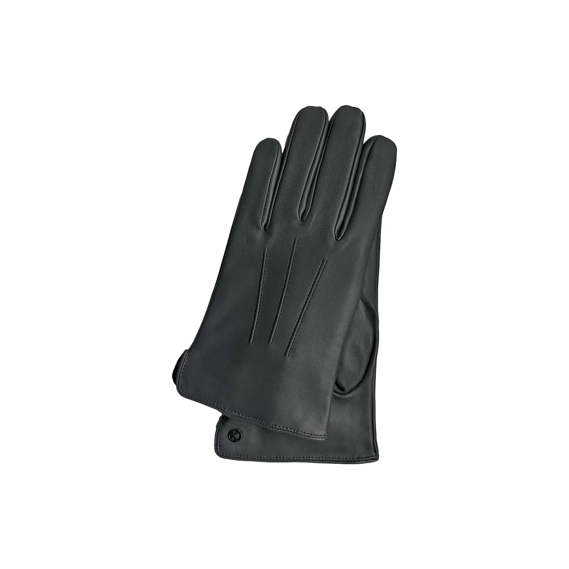Carl læderhandske, black