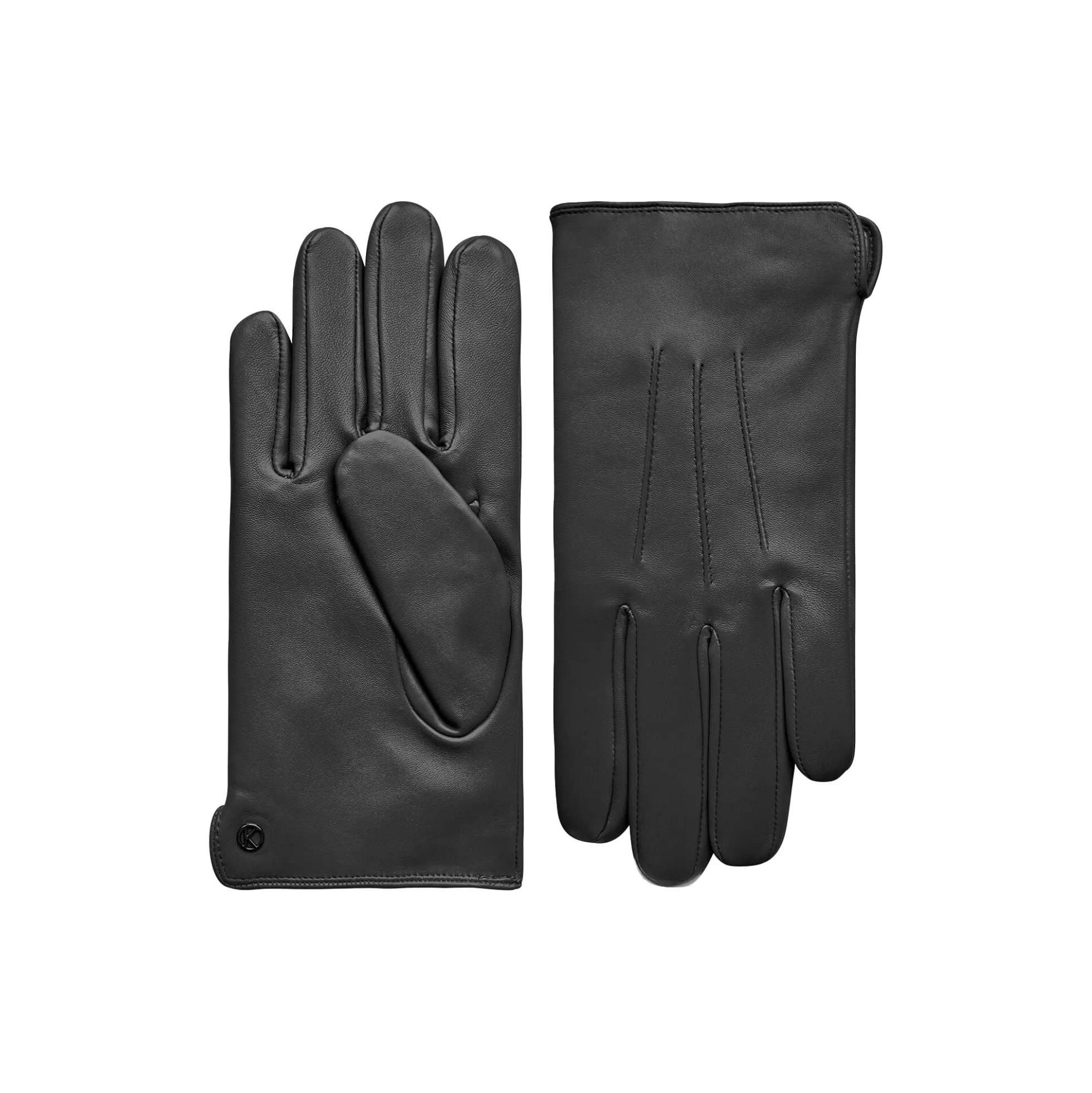 Carl læderhandske, black