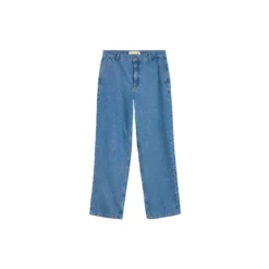 Carlo Midwaist Wide Jeans I, clear blue