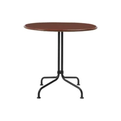Carmel Bistro Outdoor Dining Table, matt rock red
