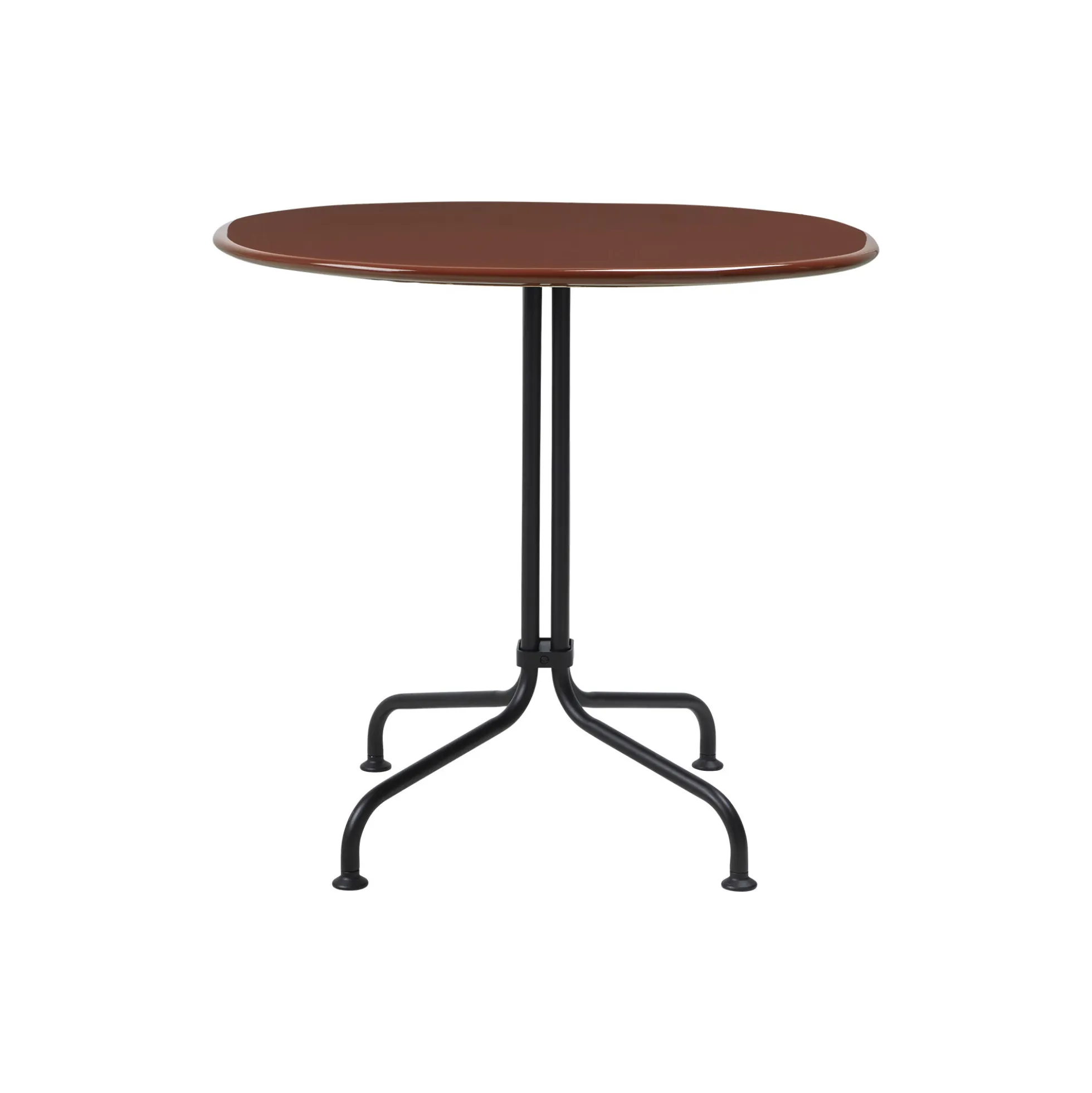 Carmel Bistro Outdoor Dining Table, matt rock red
