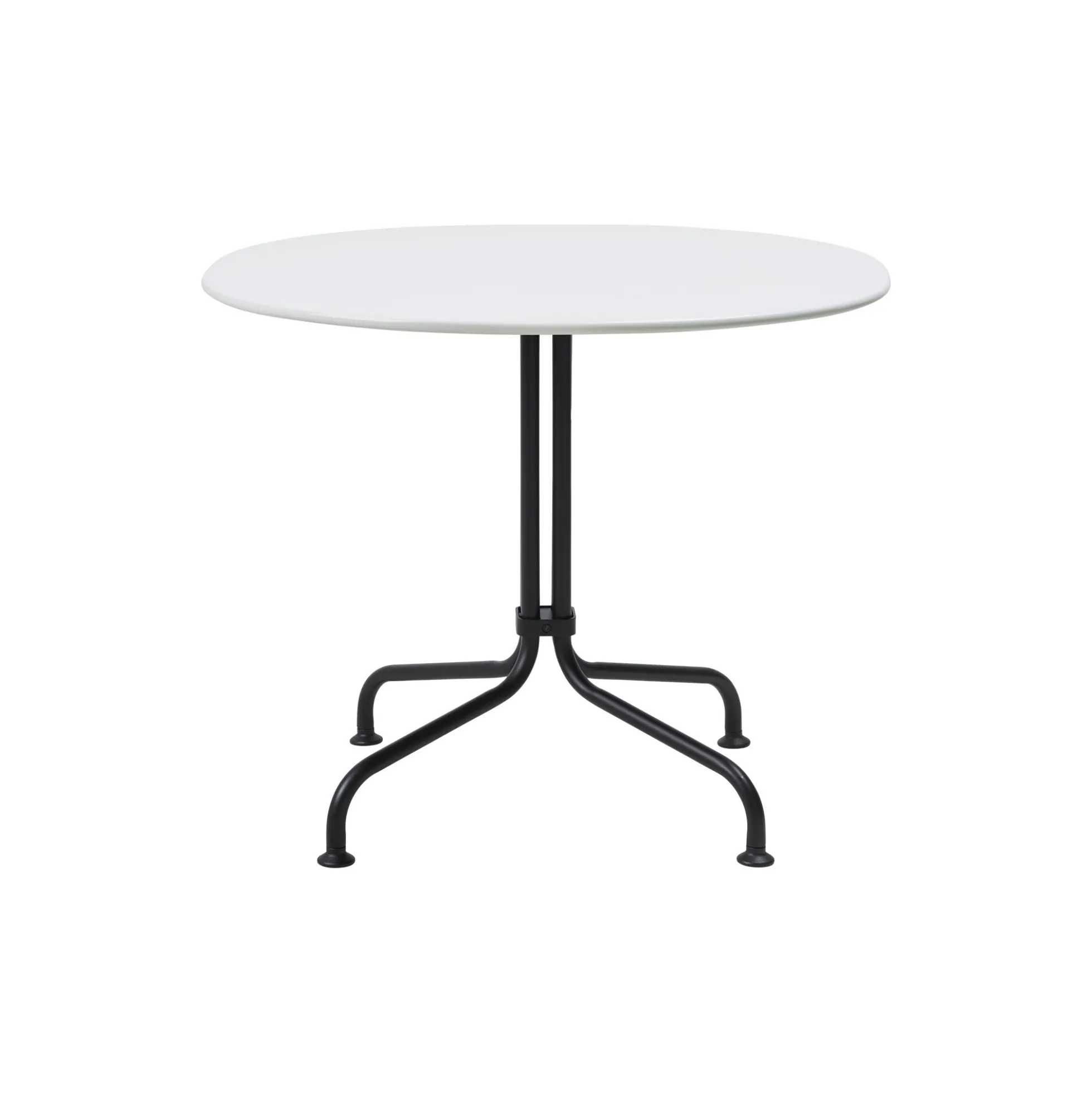Carmel Bistro Outdoor Lounge Table, matt clam white