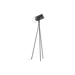 Carronade II gulvlampe, sort eg